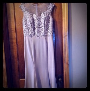 Beautiful mauve gown